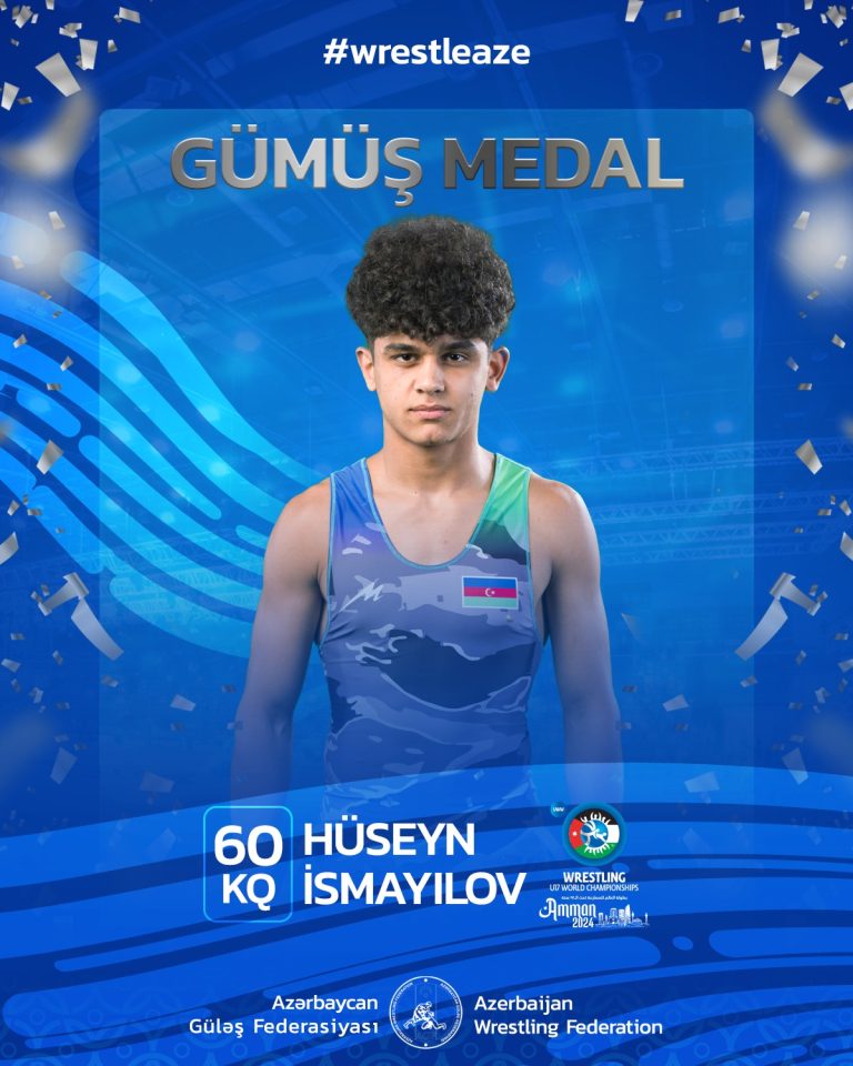Huseyn Rasulzade Huseyn became the second in the world, Ravan took the third place ...